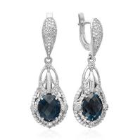 02-1104/5 Серьги (Au 585)