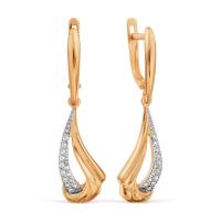 Т147029110 Серьги (Au 585)