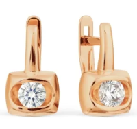 Т102028377 Серьги (Au 585)