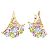 С120-2315М3 Серьги (Au 585)