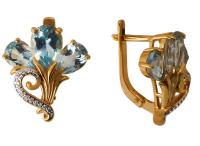 722145 Серьги (Au 585)