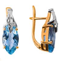 12497 Серьги (Au 585)