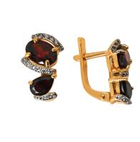 С122-1216Гр Серьги (Au 585)