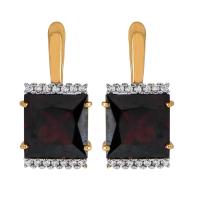 02-1-011 Серьги (Au 585)