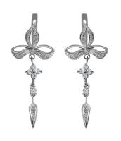 6195 Серьги (Au 585)