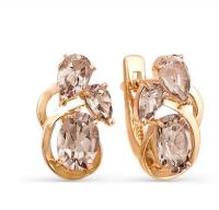 02-1-277 Серьги (Au 585)