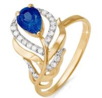 114216 Кольцо (Au 585)