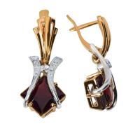 12456 Серьги (Au 585)