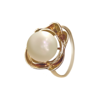 кл1508-10 Кольцо Au 585