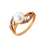 КЛ8143 Кольцо (Au 585)