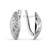 3407311912-5 Серьги (Ag 925)