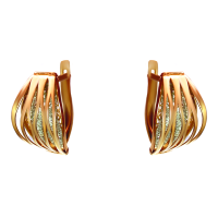 02-3793-00-000-1110-48 Серьги Au 585