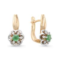 236-211 Серьги (Au 585)