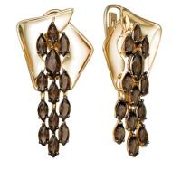 С124-6090ТР Серьги (Au 585)