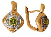 СЛ-481К-Х Серьги (Au 585)