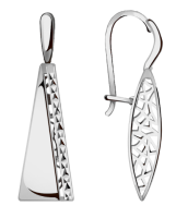 срасд840-3590 Серьги (Ag 925)