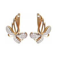 2-136 Серьги Au 585