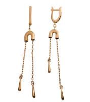 00-62-0470-00 Серьги (Au 585)