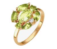 К122-1365Хр Кольцо (Au 585)