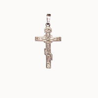 12048з Крест Ag 925