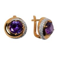 КЛ1031а Серьги (Au 585)