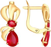 724966 Серьги (Au 585)