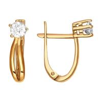 024424 Серьги (Au 585)