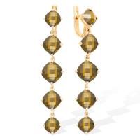 С120-1765ТР Серьги (Au 585)