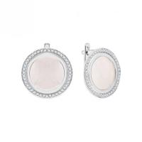 С-4040-Р Серьги (Ag 925)