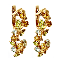 C120-3464М3 Серьги Au 585