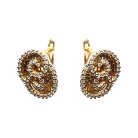 41553А Серьги Au 585