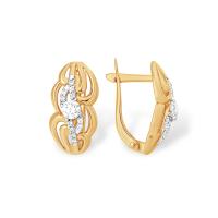 С1329319 Серьги (Au 585)