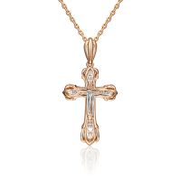 03-2803-00-000-1111-48 Подвеска крест (Au 585)