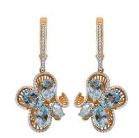 722165 Серьги (Au 585)