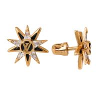 050156 Серьги (Au 585)