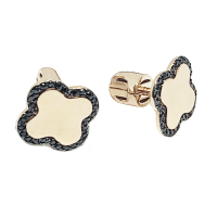 050064 ч Серьги Au 585