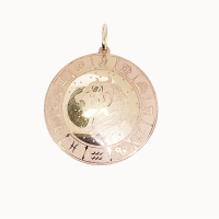 1812лев Подвеска Au 585