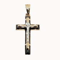080002 Крест Au 585