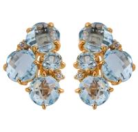 С120-1774Т Серьги (Au 585)