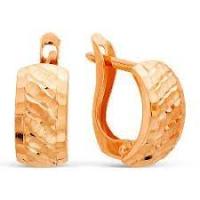 АС-592_b-001 Серьги (Au 585)