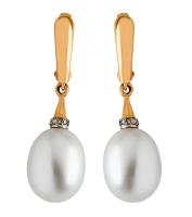 2-02-037К Серьги (Au 585)