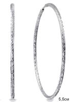 Е01070/3R Серьги (Ag 925)