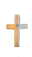 121-1612 Подвеска крест (Au 585)