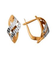 10-07586 Серьги (Au 585)