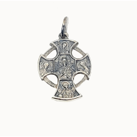 2349лс Крест Ag 925