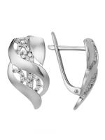 С-3366-Р Серьги (Ag 925)
