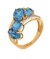 01-1-608-13 Кольцо (Au 585)