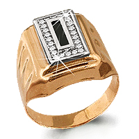 62113Ч Кольцо (Au 585)