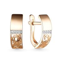 с4463 Серьги (Au 585)