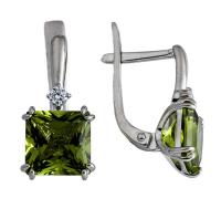 2000-0744_krist-711 Серьги (Ag 925)